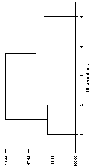 Euclidean dendrogram